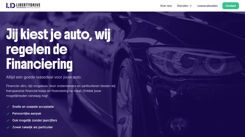 LibertyDrive website screenshot